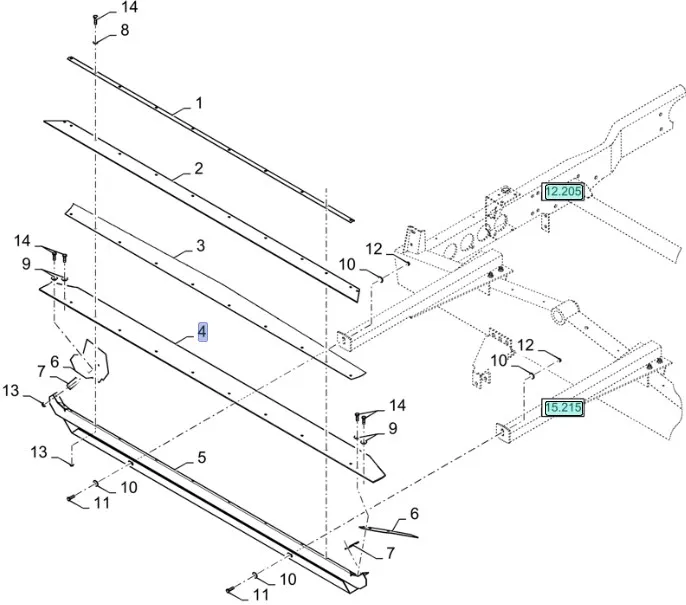 87624750 - Резиновое уплотнение
