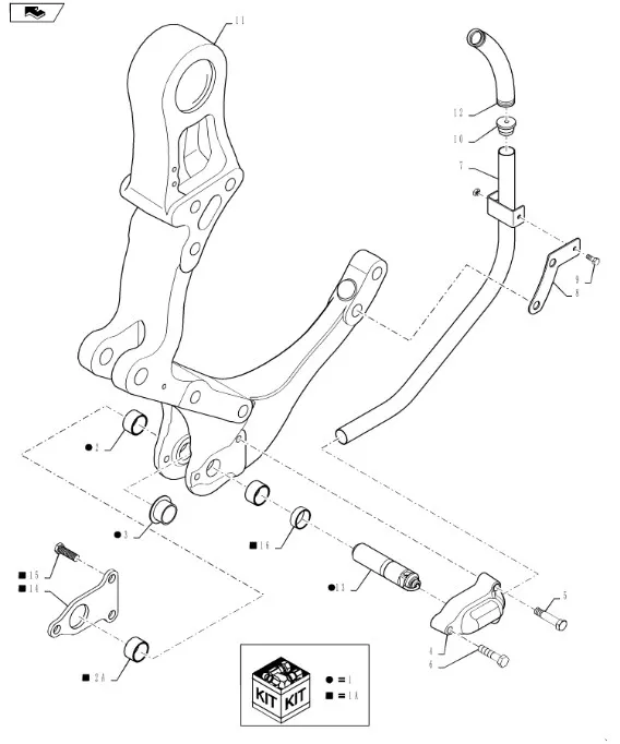 303550A1 - Втулка кронштейна нав. зад. TGT8./Mg.